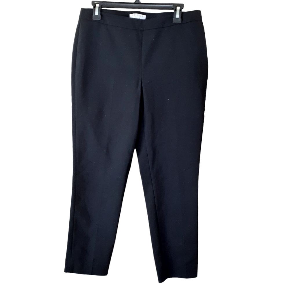Chaus New York Solid Black Classy Dress Pants Size 6